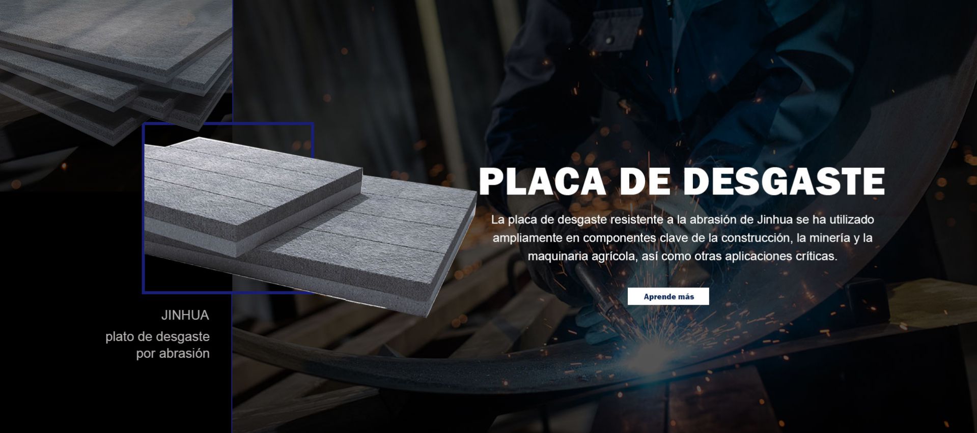 Fabricante de placas de desgaste